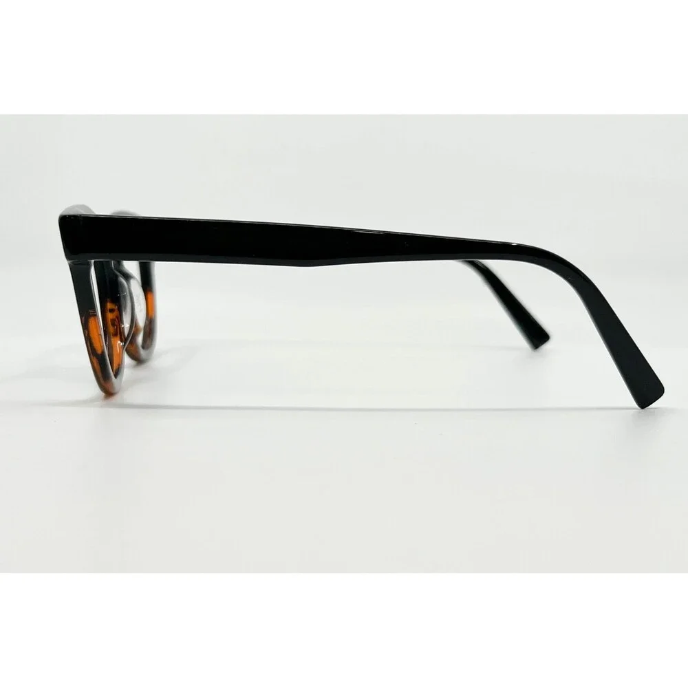 Warby Parker Gideon Eyeglasses Mens Black Tortoise Two-Tone 48-21-142